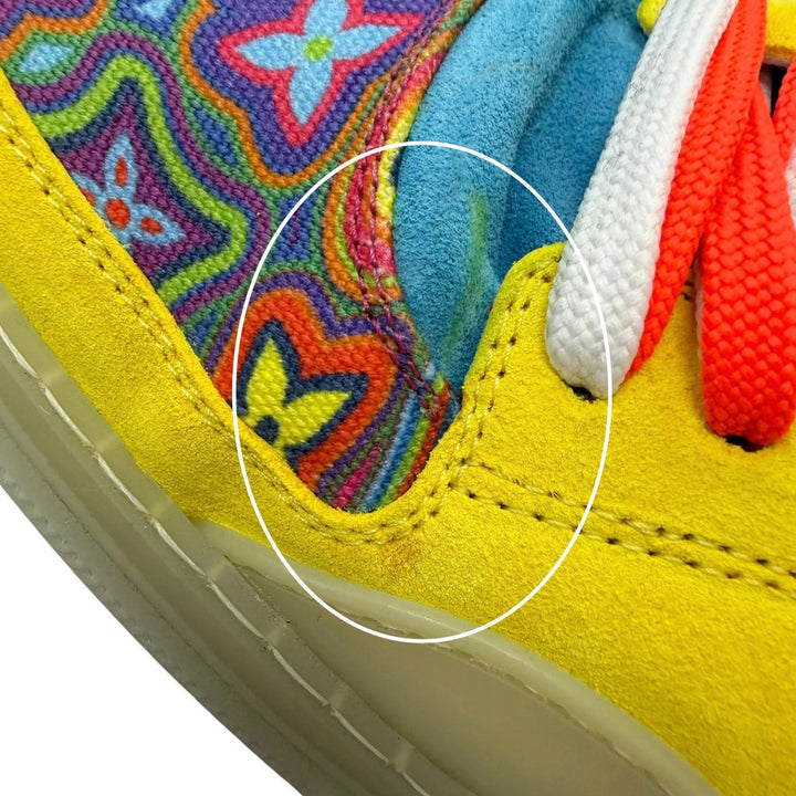 Great LOUIS VUITTON Low cut sneakers LV Oriline Monogram multicolor