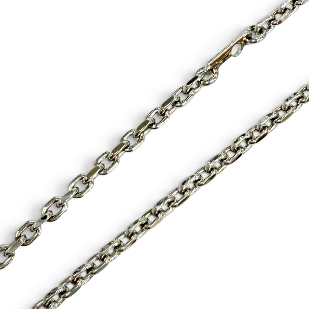 Excellent LOUIS VUITTON Necklace Chain LV Yours LV Logo Monogram Flower M02739