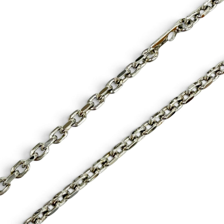 Excellent LOUIS VUITTON Necklace Chain LV Yours LV Logo Monogram Flower M02739