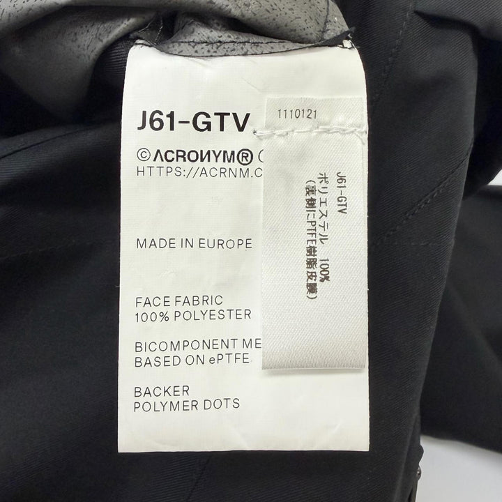Excellent ACRONYM coat 2.5L GORE-TEX INTEROPS PARKA Multi-functional pocket