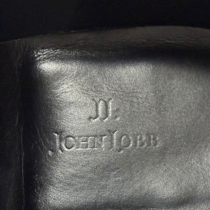 Great John Lobb Dress shoes NASEBY Double monk strap black leather mens 8.5