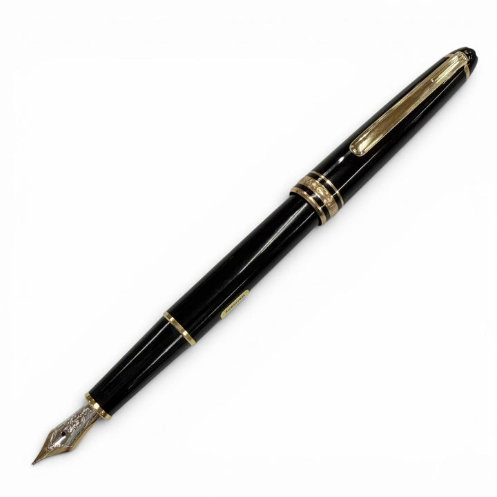 Excellent MONTBLANC fountain pen Meisterstück Classic 145 black 14K mens