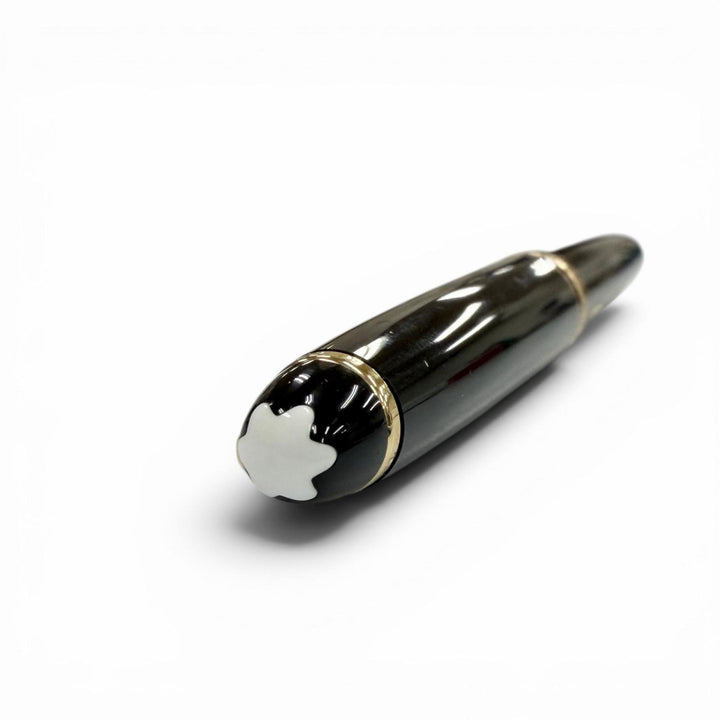 Excellent MONTBLANC fountain pen Meisterstück Classic 145 black 14K mens