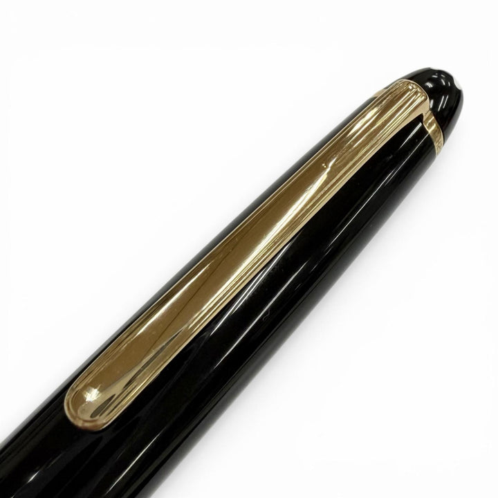 Excellent MONTBLANC fountain pen Meisterstück Classic 145 black 14K mens