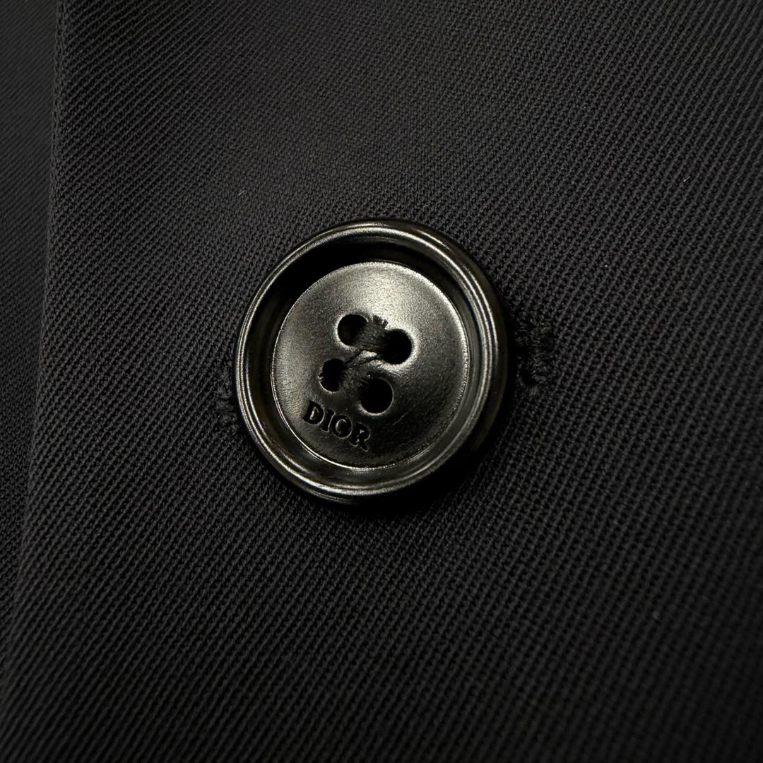 Excellent DIOR tailored jacket Black series wool mens 50 023C258A4739