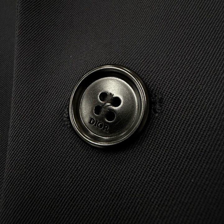 Excellent DIOR tailored jacket Black series wool mens 50 023C258A4739