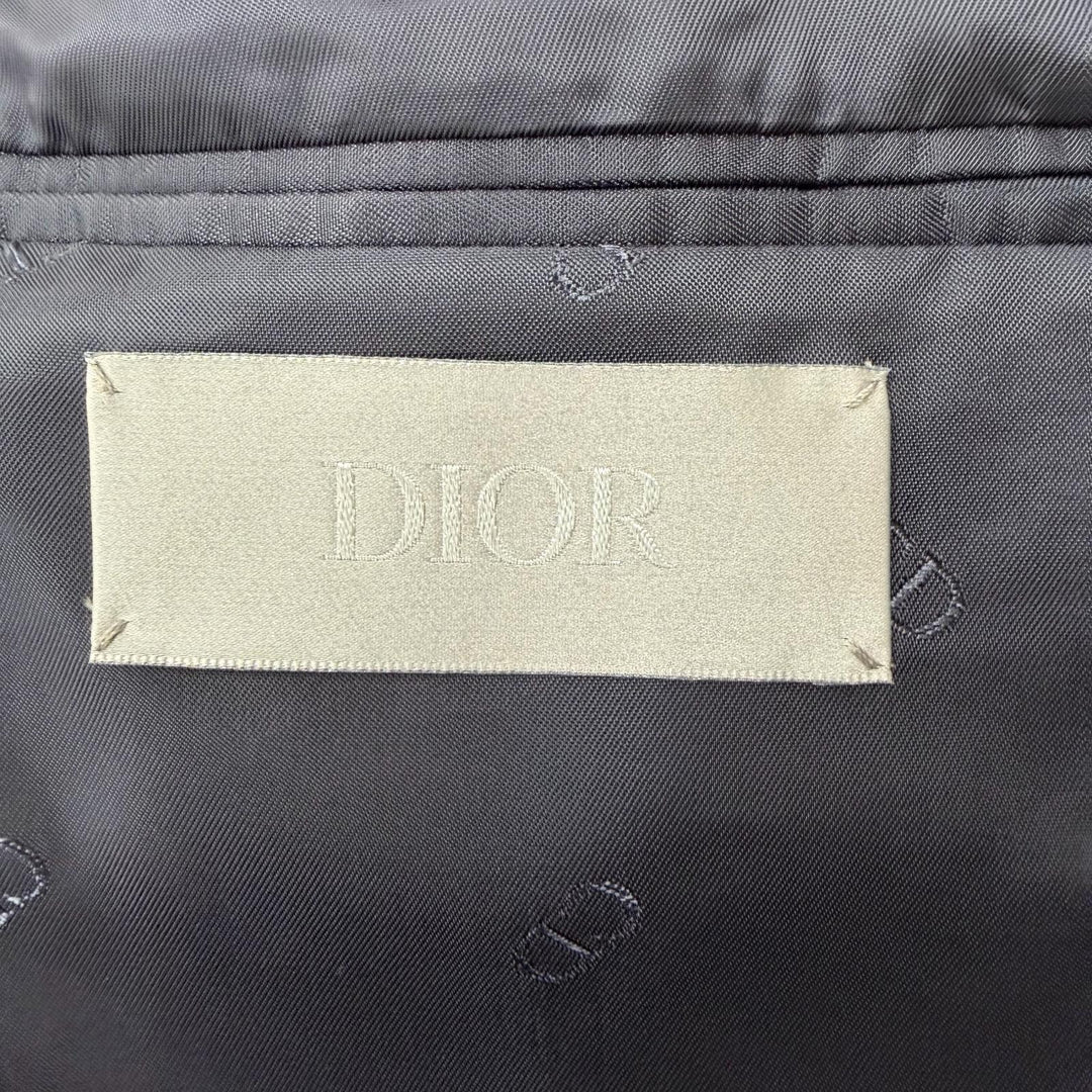 Excellent DIOR tailored jacket Black series wool mens 50 023C258A4739