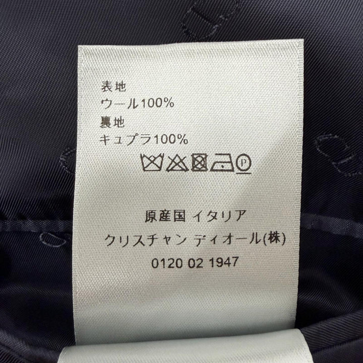Excellent DIOR tailored jacket Black series wool mens 50 023C258A4739