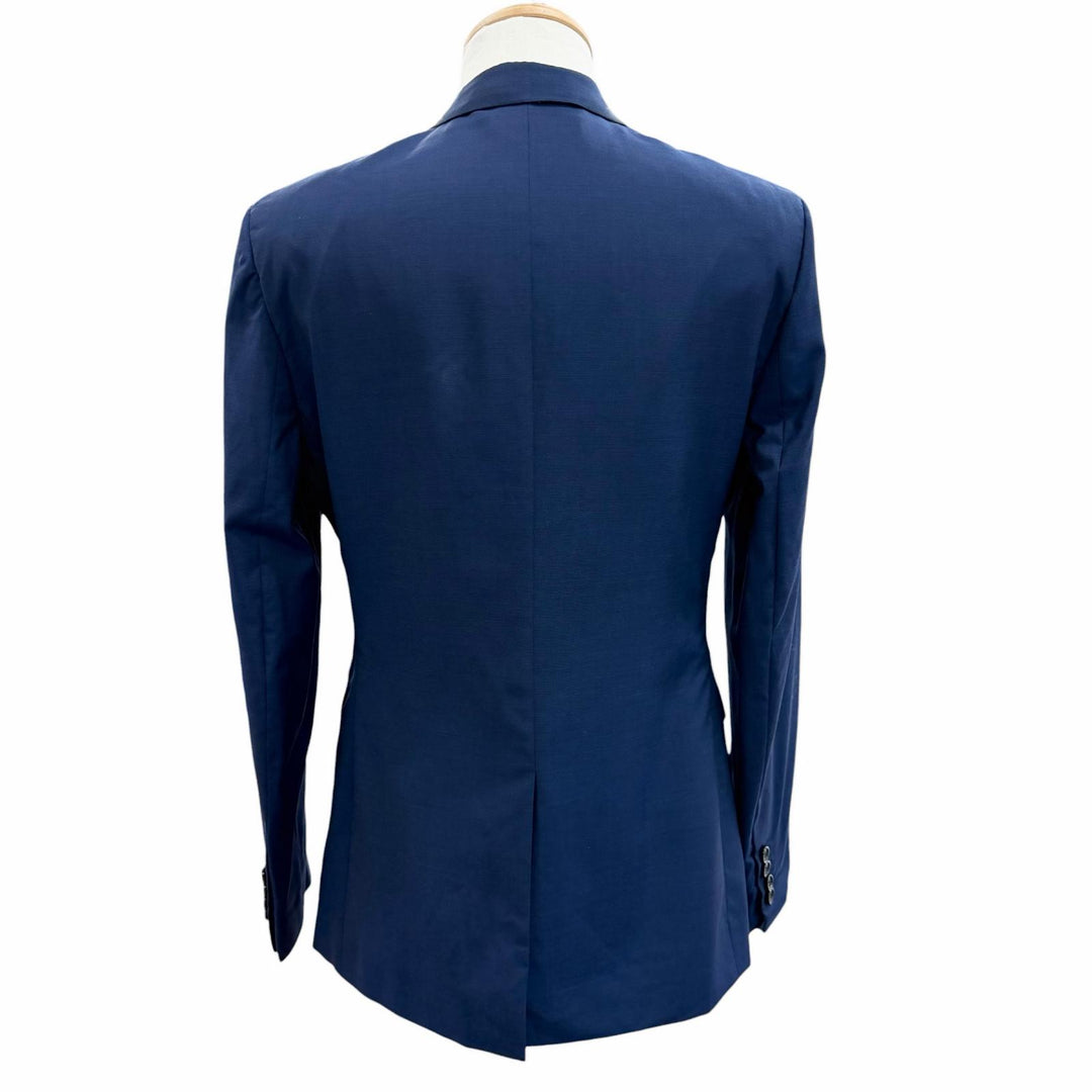 Excellent DIOR tailored jacket Navy wool mens 48 863C700A5090