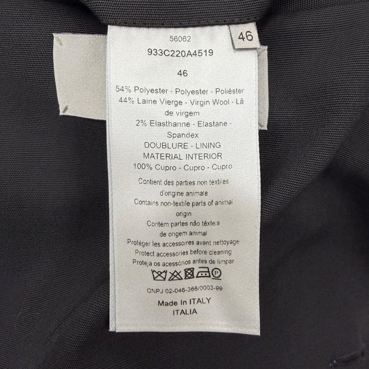 Great DIOR tailored jacket black mens 46 933C220A4519