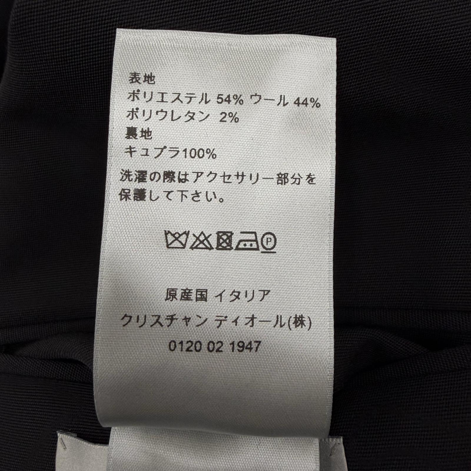 Great DIOR tailored jacket black mens 46 933C220A4519 – caro-japan