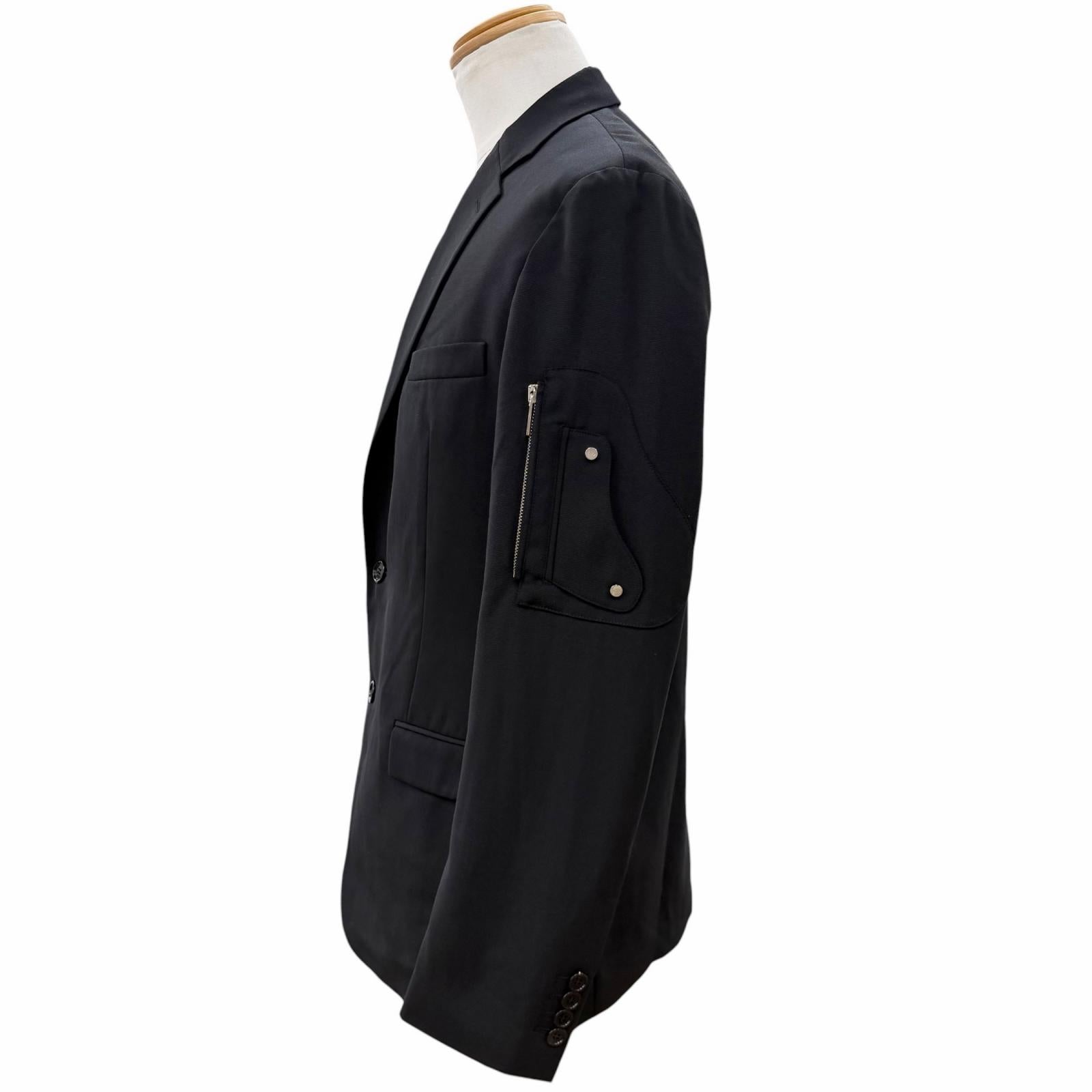ディオール DIOR 933C220A4519 ジャケット Great DIOR tailored jacket black mens 46 933C220A4519 – caro-japan