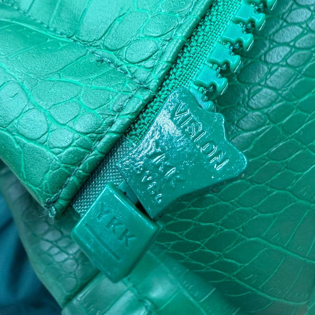 Great BREATH Down jacket green Synthetic leather mens XL BR24AW-00009