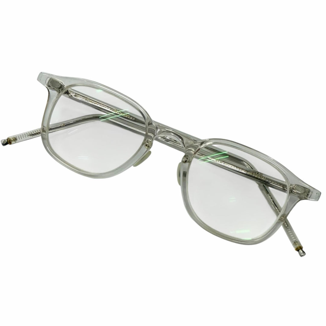 Very Good 10 eyevan Glasses Wellington Frame clear SV925 mens no.7 III 45