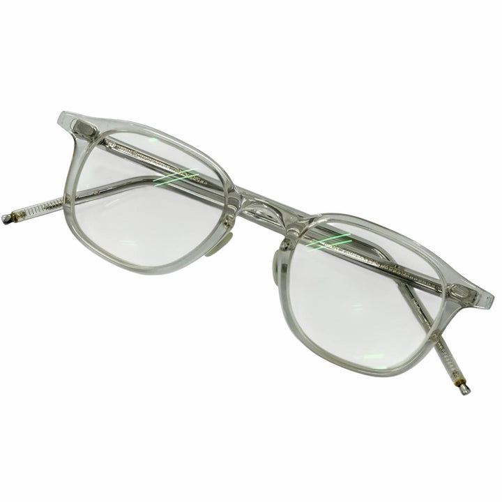 Very Good 10 eyevan Glasses Wellington Frame clear SV925 mens no.7 III 45