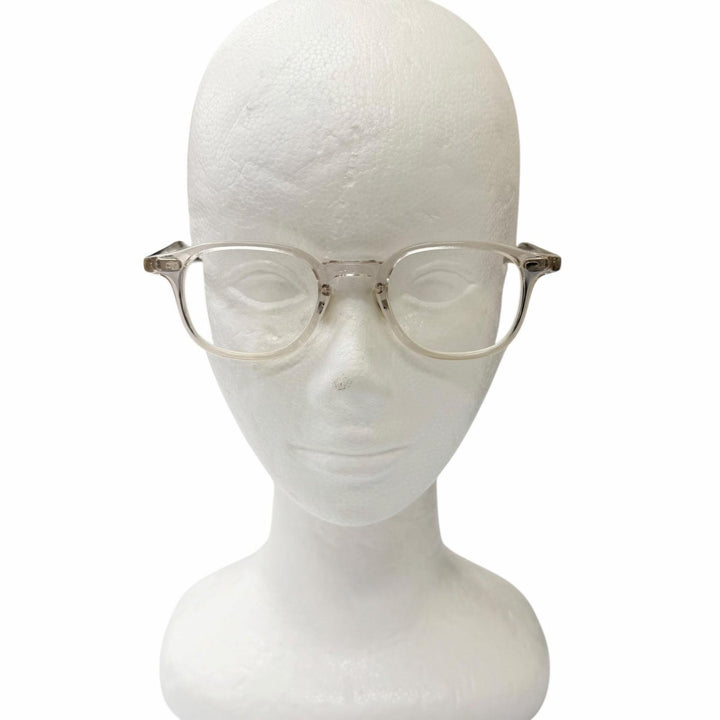 Very Good 10 eyevan Glasses Wellington Frame clear SV925 mens no.7 III 45