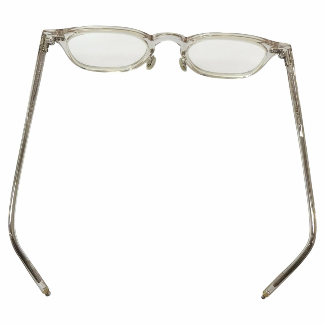 Very Good 10 eyevan Glasses Wellington Frame clear SV925 mens no.7 III 45
