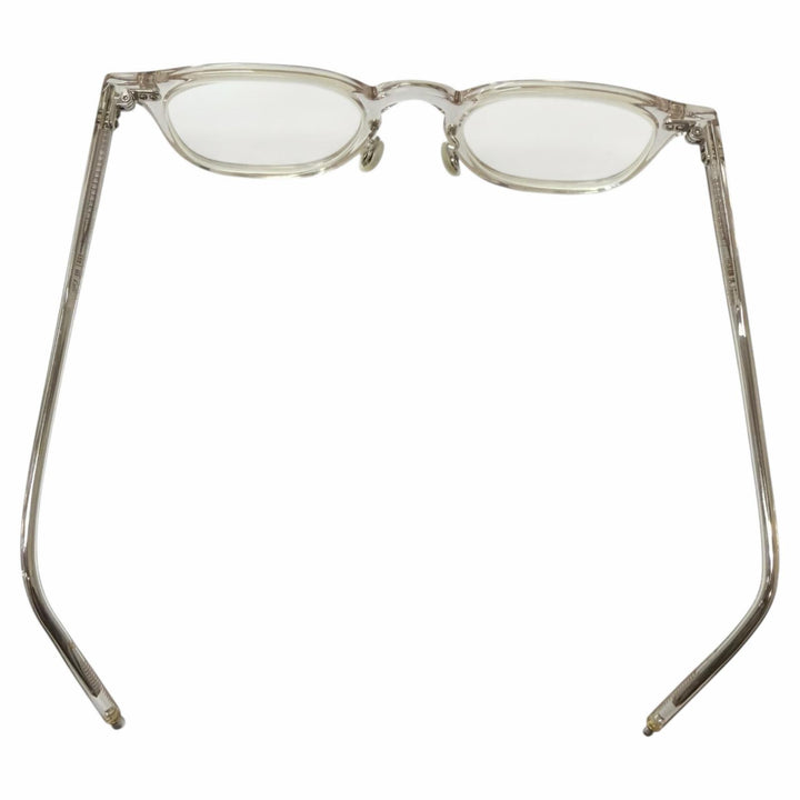 Very Good 10 eyevan Glasses Wellington Frame clear SV925 mens no.7 III 45