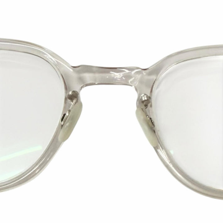 Very Good 10 eyevan Glasses Wellington Frame clear SV925 mens no.7 III 45