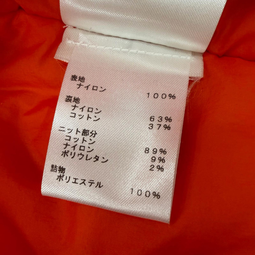 Excellent LOUIS VUITTON Bomber jacket Orange Nylon mens 52