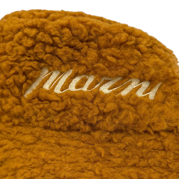 Pristine MARNI hat Teddy Bucket Hat Brown acrylic mens L CLZC0110S0UTA 117