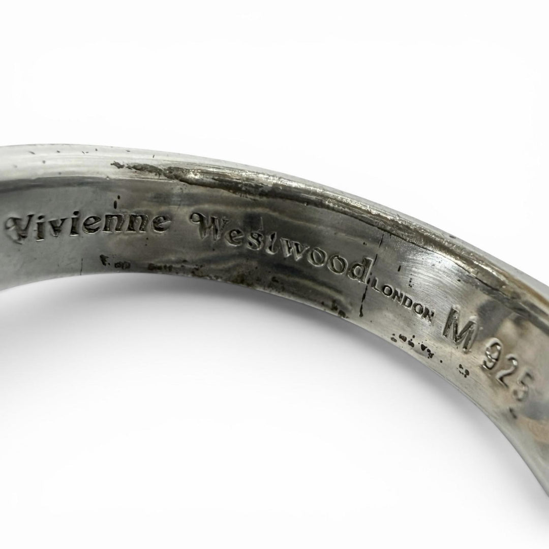 Great Vivienne Westwood Ring Armor ring Silver 925 mens M