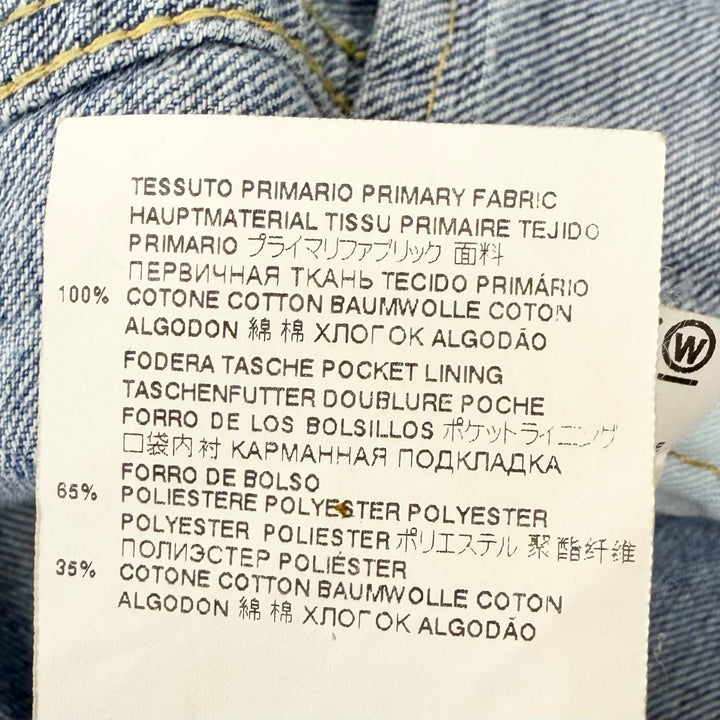 Discounted Very Good DSQUARED2 Denim Jacket Dan Jean Jacket Bleached and damaged hair