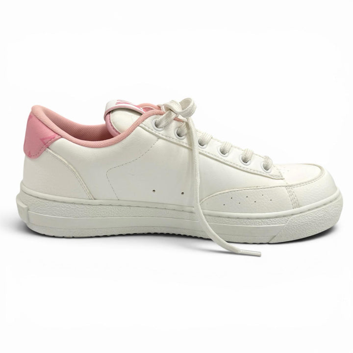 Great LOUIS VUITTON Low cut sneakers Charlie line LV logo lace-up leather 37
