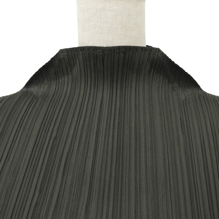 Excellent PLEATS PLEASE two-piece set olive polyester 3 PP51-JK142 PP51-JG146