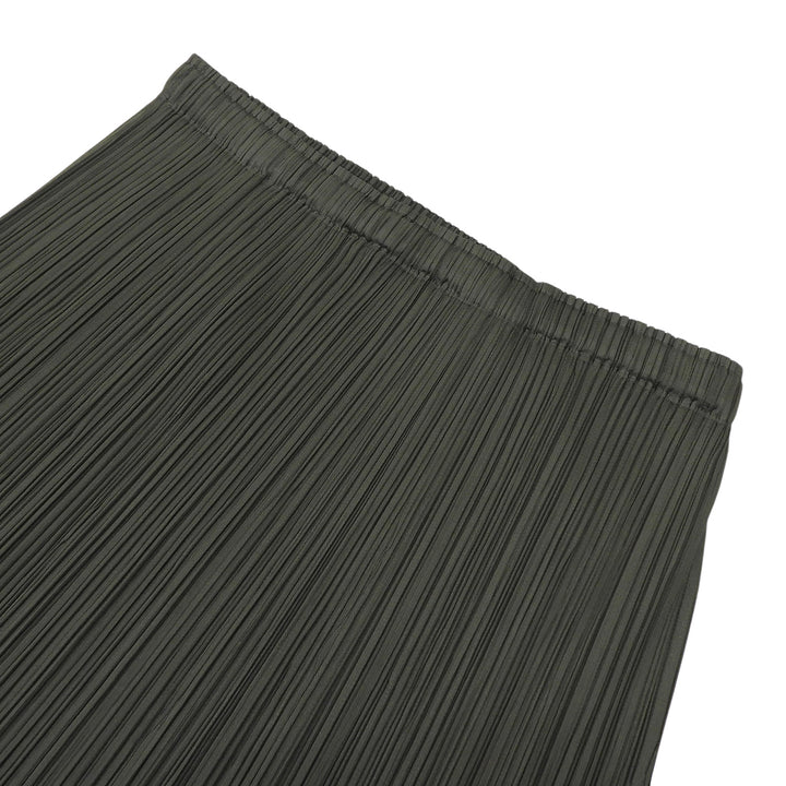Excellent PLEATS PLEASE two-piece set olive polyester 3 PP51-JK142 PP51-JG146