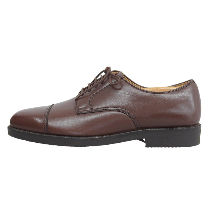 Pristine BURBERRY LONDON Leather shoes Dark brown leather mens 25cm