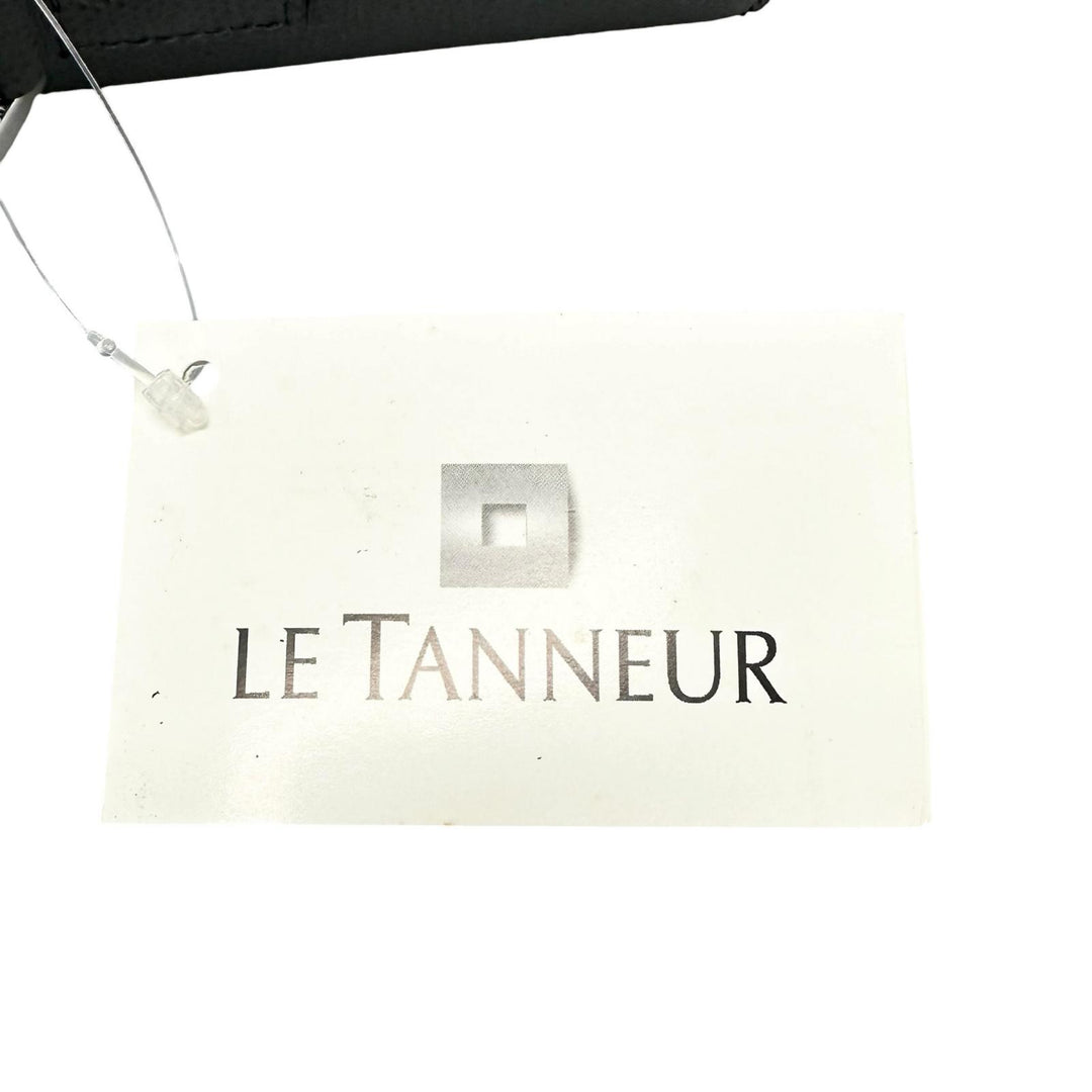 Discounted Pristine LE TANNEUR Briefcase Business bag gray Cowhide mens TCE4140 S2