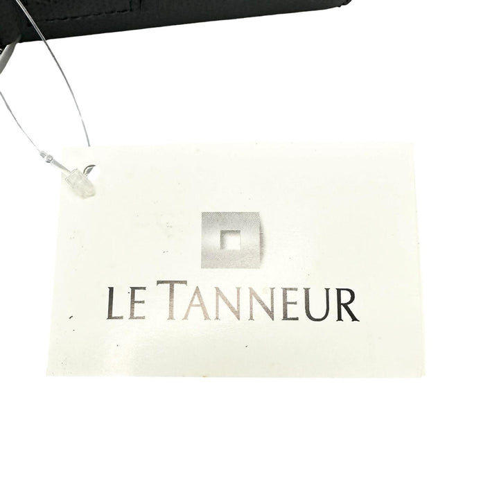 Discounted Pristine LE TANNEUR Briefcase Business bag gray Cowhide mens TCE4140 S2
