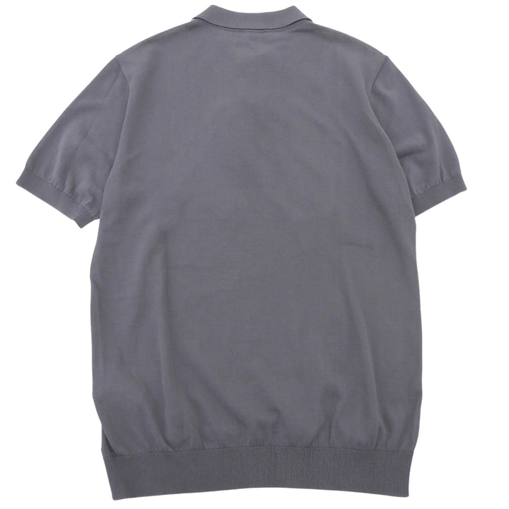 Pristine EMPORIO ARMANI Short sleeve polo shirt Japanese pattern cotton mens S