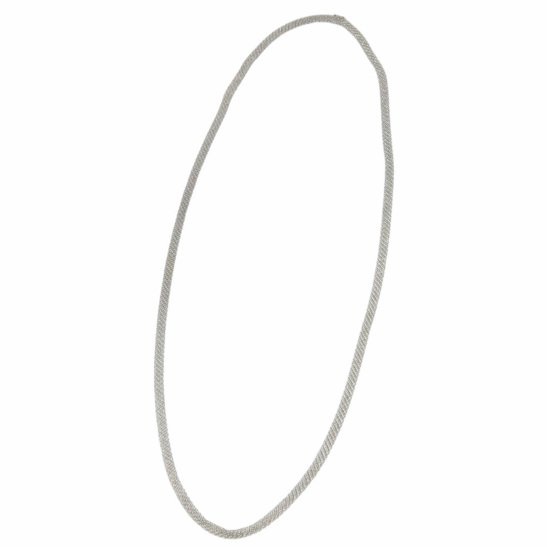 Excellent TIFFANY&Co. Necklace Somerset Mesh Necklace Silver 925 Women