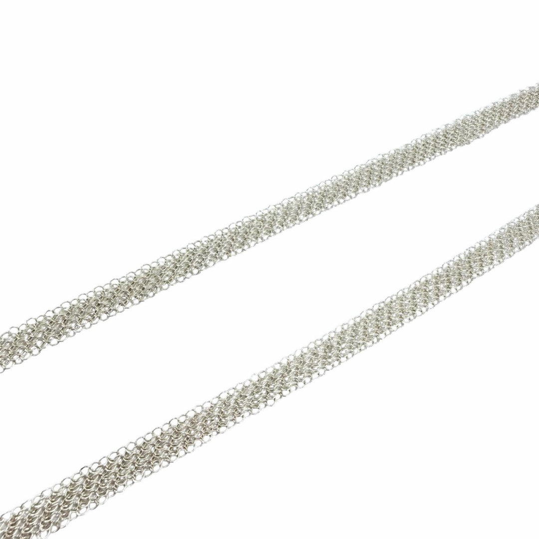 Excellent TIFFANY&Co. Necklace Somerset Mesh Necklace Silver 925 Women