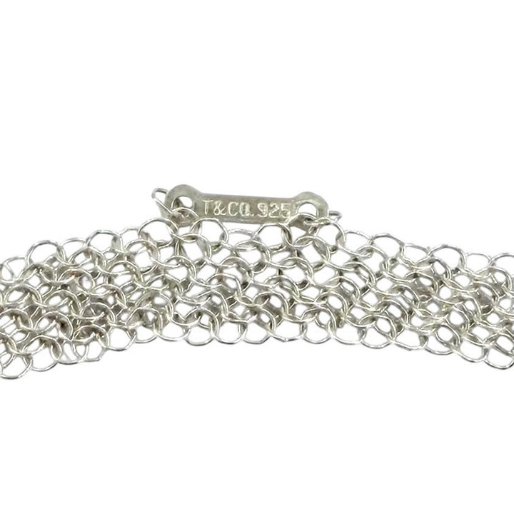 Excellent TIFFANY&Co. Necklace Somerset Mesh Necklace Silver 925 Women