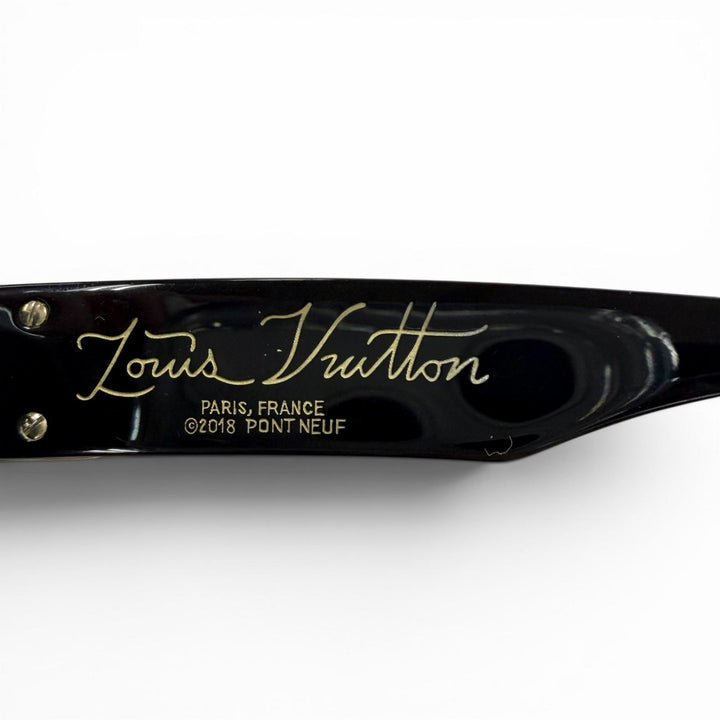 Great LOUIS VUITTON sunglasses 1.1 Millionaire black mens Z1165W