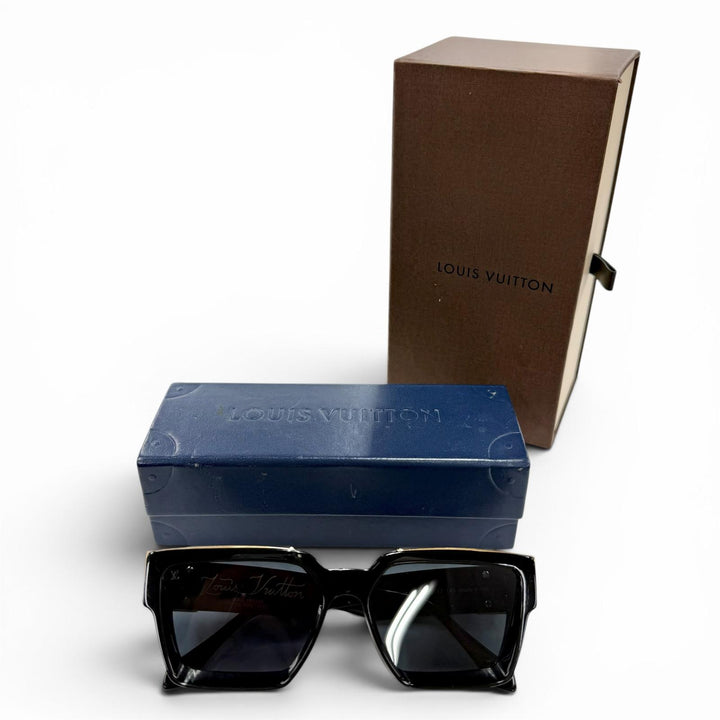 Great LOUIS VUITTON sunglasses 1.1 Millionaire black mens Z1165W