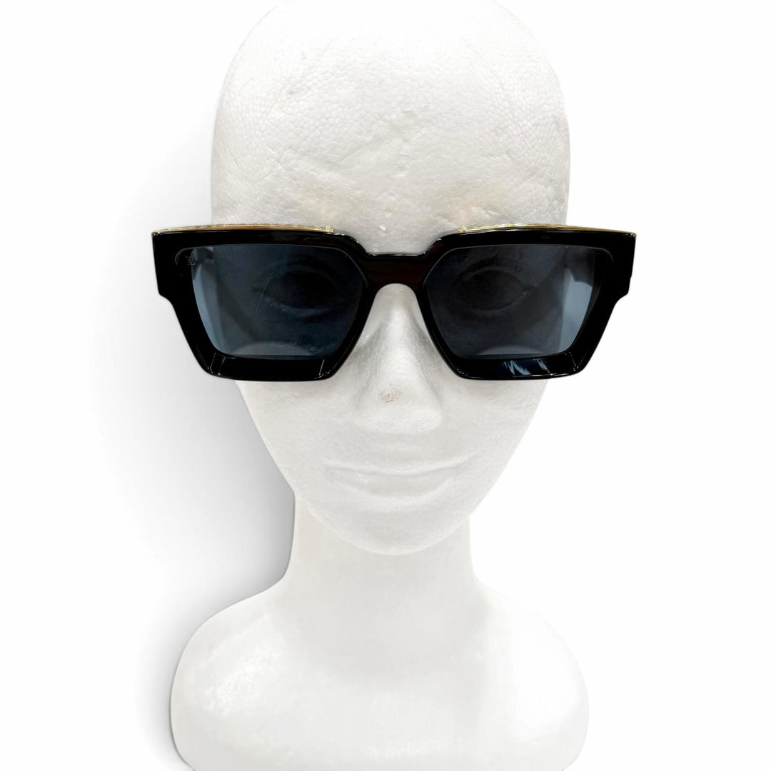 Great LOUIS VUITTON sunglasses 1.1 Millionaire black mens Z1165W