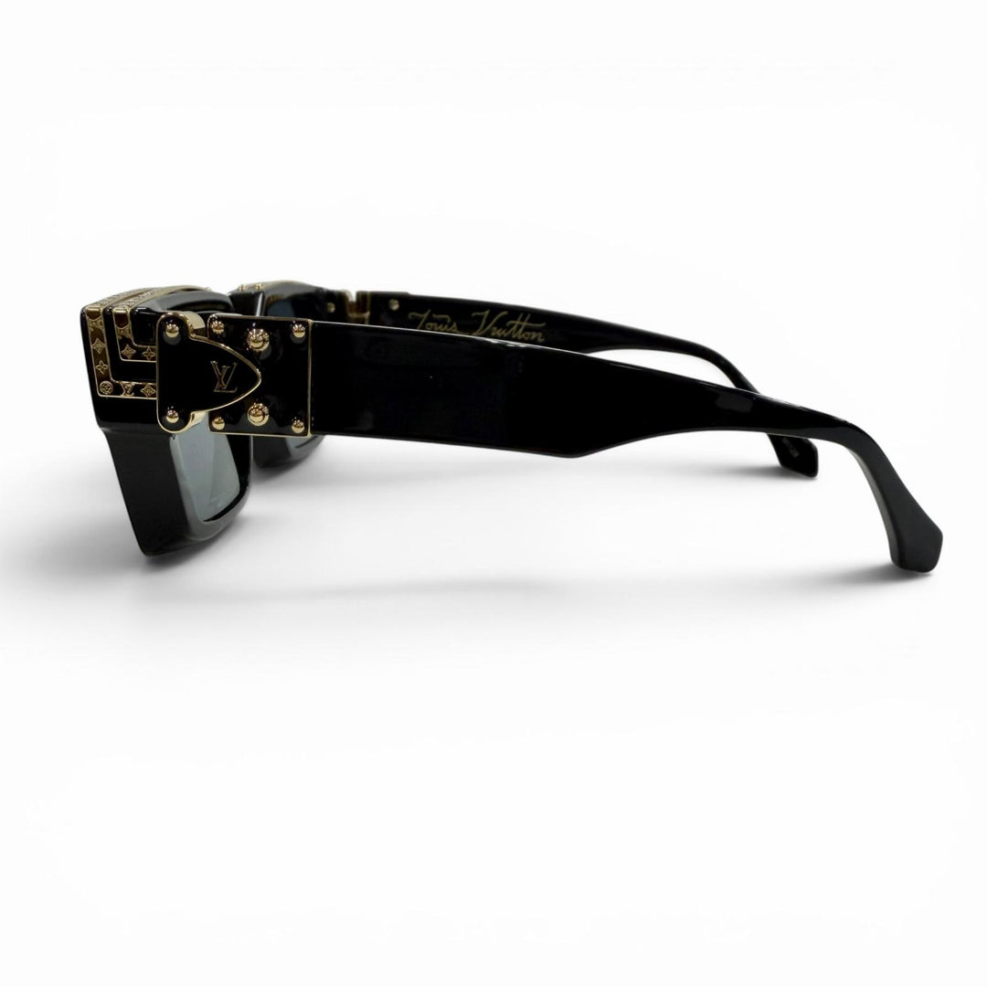 Great LOUIS VUITTON sunglasses 1.1 Millionaire black mens Z1165W