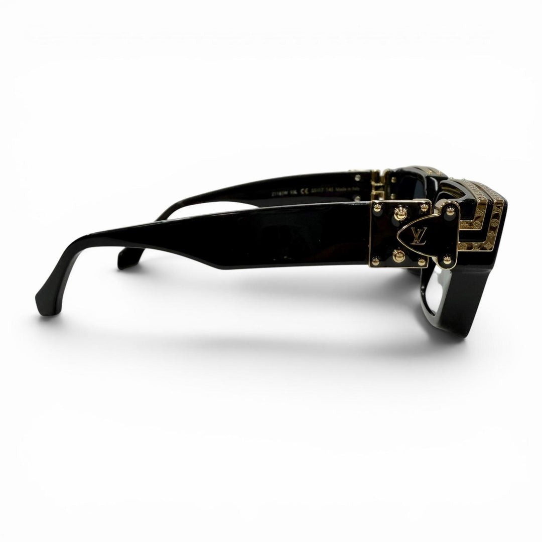 Great LOUIS VUITTON sunglasses 1.1 Millionaire black mens Z1165W