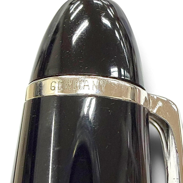 Very Good MONTBLANC Ballpoint pen Meisterstück Pix LeGrand Platinum Line black