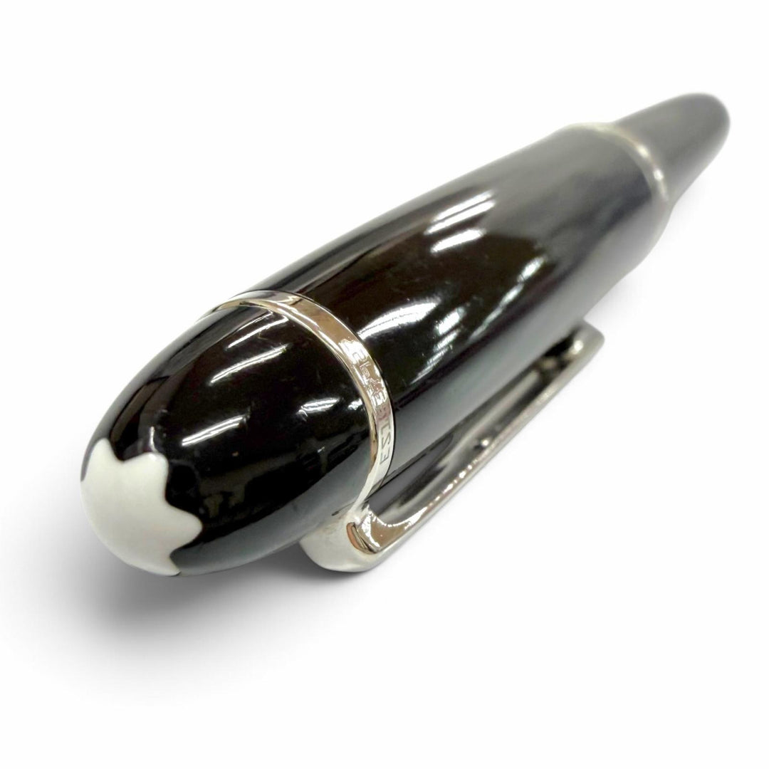 Very Good MONTBLANC Ballpoint pen Meisterstück Pix LeGrand Platinum Line black