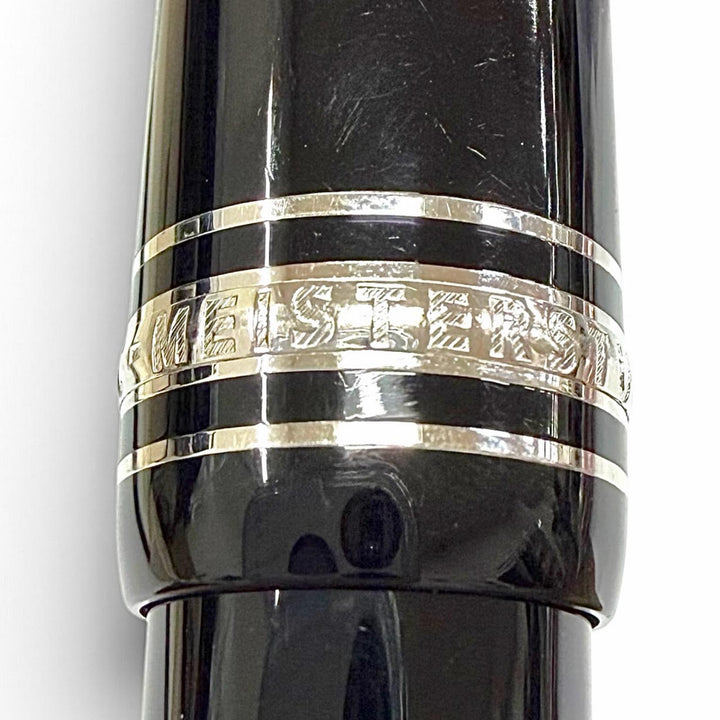 Very Good MONTBLANC Ballpoint pen Meisterstück Pix LeGrand Platinum Line black