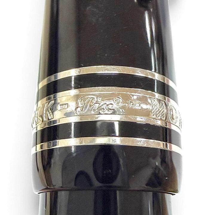 Very Good MONTBLANC Ballpoint pen Meisterstück Pix LeGrand Platinum Line black