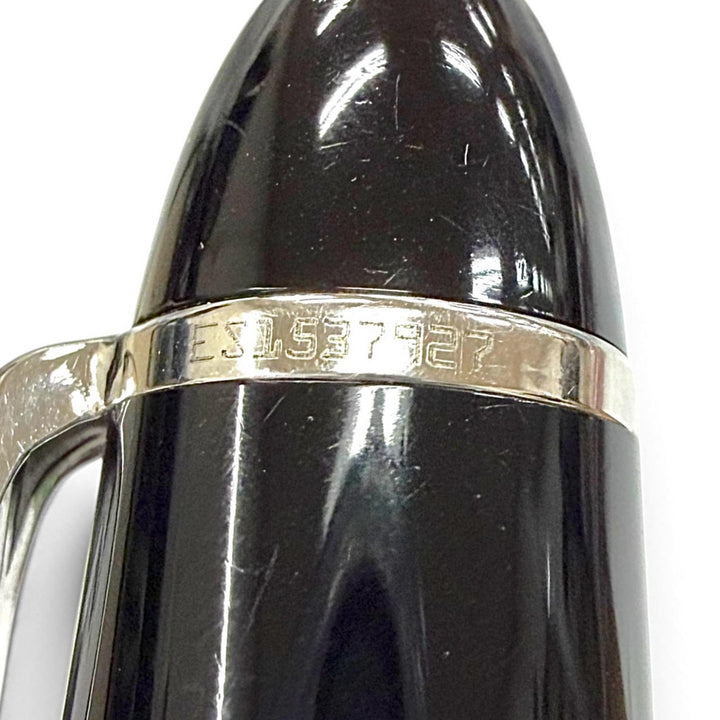 Very Good MONTBLANC Ballpoint pen Meisterstück Pix LeGrand Platinum Line black
