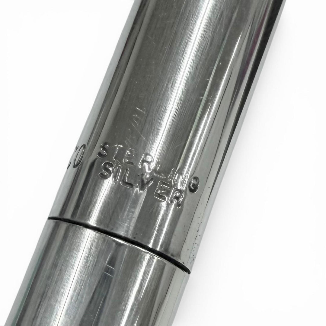 Great TIFFANY&Co. Ballpoint pen Pen stand Silver 925 mens