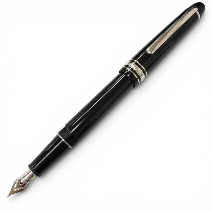 Excellent MONTBLANC fountain pen Meisterstück 145 Classic Platinum Line