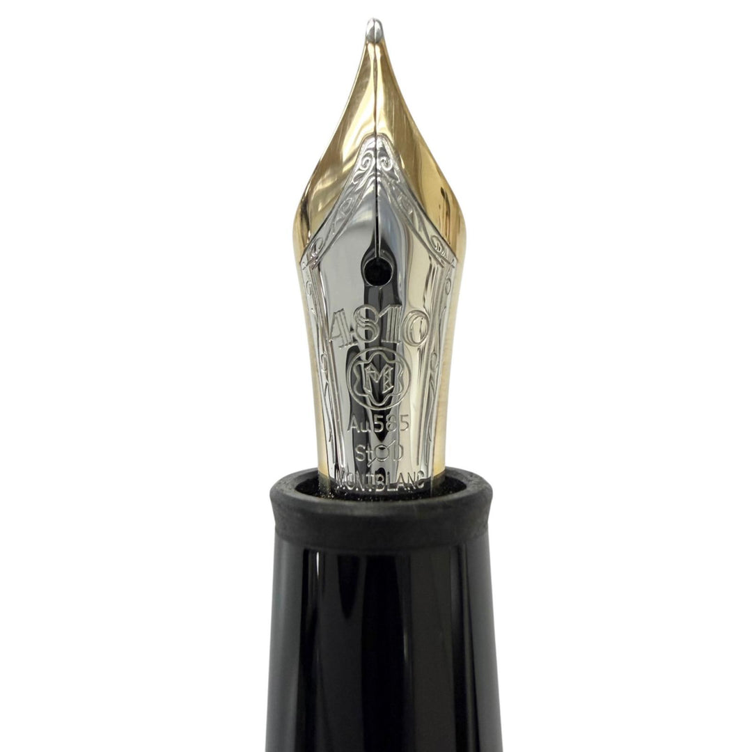 Excellent MONTBLANC fountain pen Meisterstück 145 Classic Platinum Line